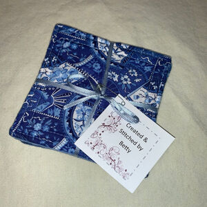 Unbranded Dining Coasters One Size Blue White